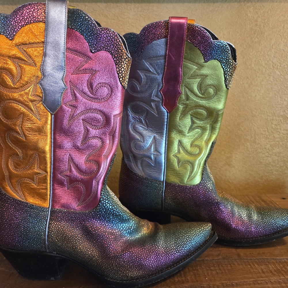 ULTRA RARE Stingray Cowboy Boots